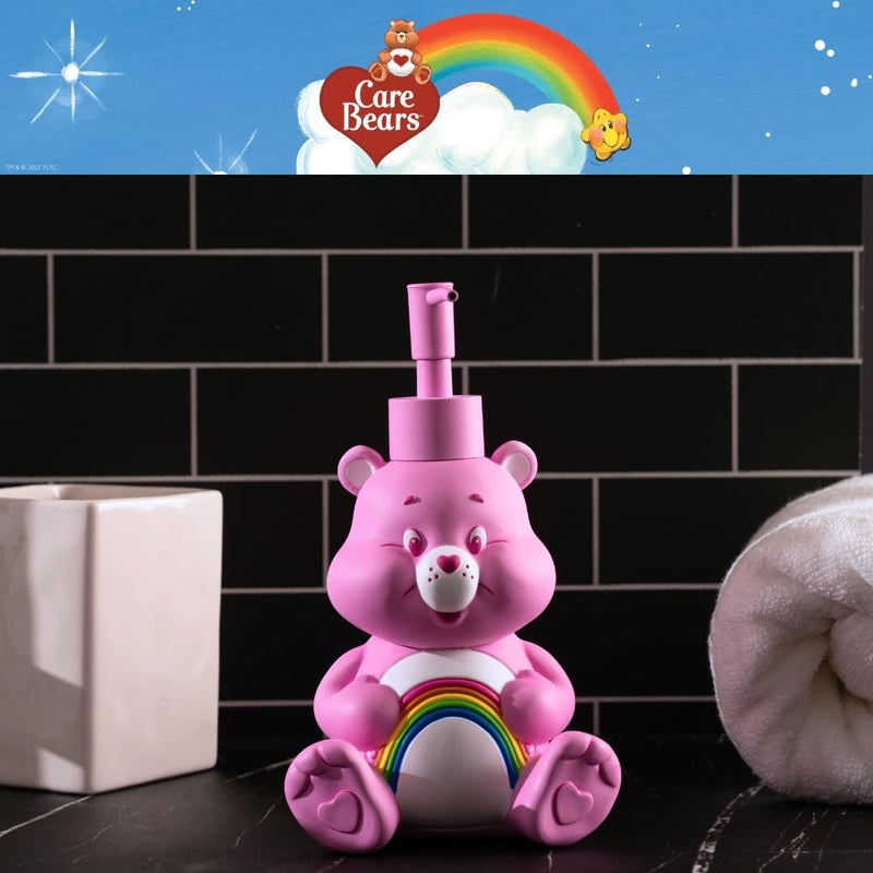 Franco موزع صابون/لوشن/معقم يدين من Care Bears Cheer Bear، 10.36 أونصة، يوم الحب (منتج مرخص رسميًا) من Collectibles - Image 4